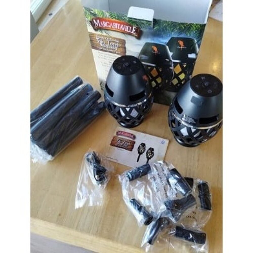 New Tiki Torch - Waterproof Bluetooth Speaker, Portable Party Speaker